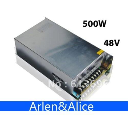 500W 48V 10A 220V INPUT Single Output Switching power supply for LED Strip light AC to DC