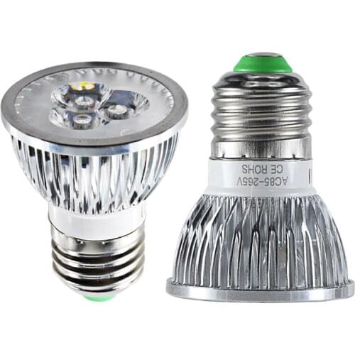 Ampoule led e27 E26 spotlight 3W 110v 220v 12v 24v aluminum bulb for house living room spot light 12 24 volt energy saving lamp