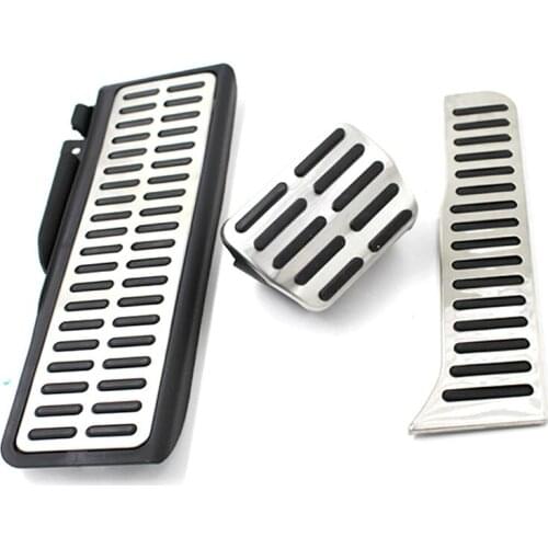 Stainless Steel Car Pedals AT for Golf 6 GTI MK6 Jetta MK5 SKODA OCTAVIA 1Z II 2 (2004- ) YETI