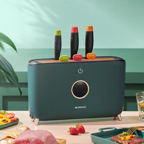 CyXiaomi Chopping Board Knife Holder Sterilization Machine Knife Chopsticks Kitchen Storage Rack Cutting Board Storage