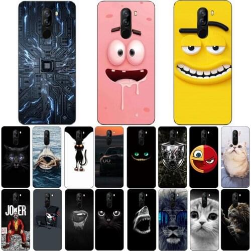 For DOOGEE X60L Case Wolf Silicon TPU Fundas for Doogee X60L Cat Animal Shell Bag Housing Phone Cases for Doogee X60 L Cute Case