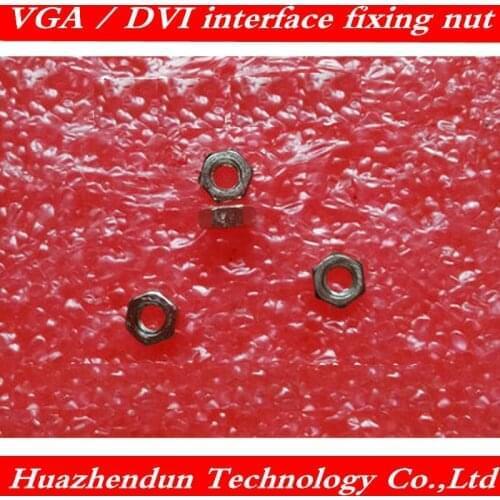 Desktop computer graphics bezel DVI interface fixing nut baffle VGA interface fixing nut 100pcs free shipping