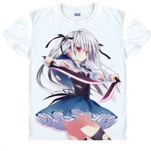 Absolute Duo T-Shirt Lilith Bristol Shirt Cool T-Shirts anime and manga top Printed T Shirts cosplay costumes coolprint