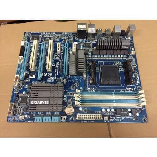Used for Gigabyte GA-990XA-UD3 990XA-UD3 AM3+ AM3 990X Motherboard USB3.0 SATA3 ATX