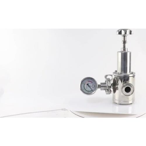 Sanitary Stainless Steel steam adjustable pressure relief valve