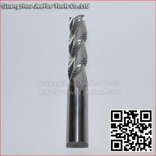 12.7*50*90mm 3 Flutes Roughing End Mills Spiral Bit Milling Tools Carbide CNC Endmill Router bits