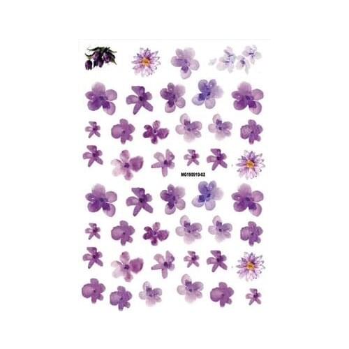 Hot Selling Fashion New Style Japanese Edition Nail Stickers Small Flowers Water Mark Decals Nail Art Nail Decoration Women Gift