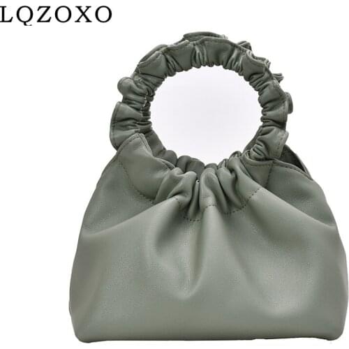 Thick Chain Small PU Leather Crossbody Shoulder Bags for Women 2021 Fashion Ladies Travel Handbags Small Travel Chest Purse