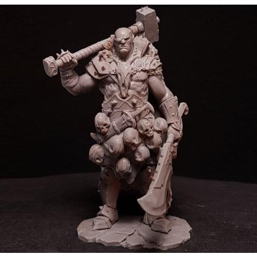 1/24 Scale Unpainted Resin Figure Razer Gore Warbringer