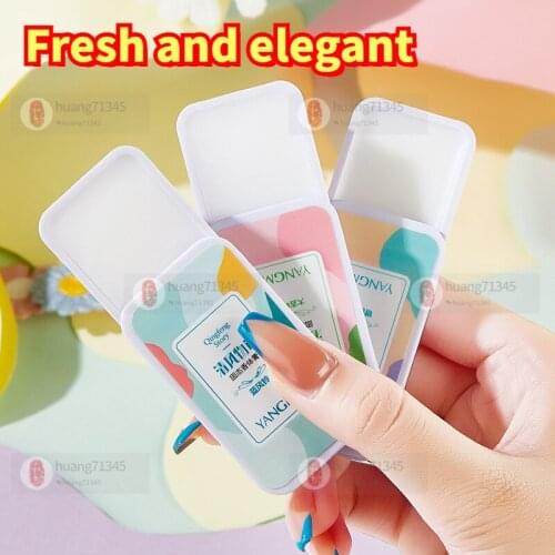 Fresh Story solid deodorant cream fresh and light fragrance gentleman wind card pack portable cream attracts the opposite sex