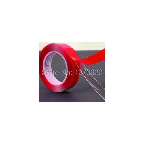 HK post free!) (0.8mm Thick) 10mm Double Sided Transparent Acrylic AdheisveTape for Car Automobile Truck Glass, Metal, Panel