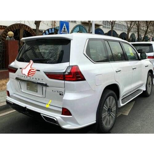 Applied to 16-20 Lx Tail Door Guard Trunk Lx570 Rear Bar Trim