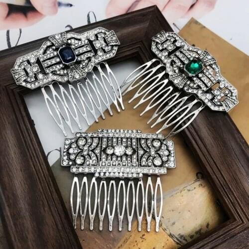 Rhinestone Hairpins Bridal Accessories Hair Clips Combs For Womens Party Wedding Birthday Gifts