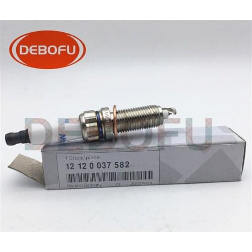 4pcs/6pcs original Iridium Spark Plugs 12120037582 ZR5TPP33 for BMW E82 E88 F10 F13 135i 535i X1 Spark Plug