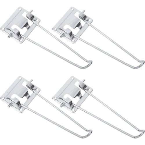 4pcs Folding Table Legs Practical Convenient Table Legs Replacement Legs for Indoor Dorm