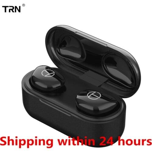 TRN T200 Bluetooth 5.0 True Wireless Bluetooth Headset ipx5 Mini HIFI Earbuds Sports In-Ear Earphone O5 X1E X1 O2 E12 MTW100 I8