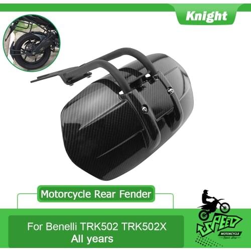 For Benelli TRK502 TRK502X Motorcycle Accessories Rear Fender Mudguard Mudflap Mud Hugger Guard TRK 502 TRK 502X