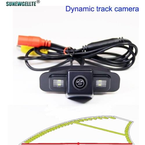 Dynamic Trajectory Tracks Car Vehicle Rear View Camera For Honda Spirior Accord 7 8 Generation Parking camera