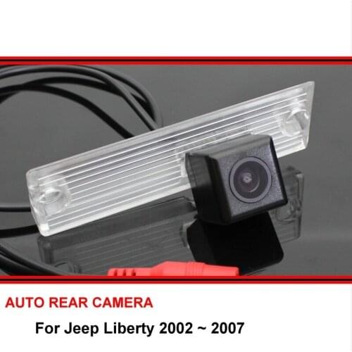 For Jeep Liberty 2002~2007 Car Rearview Parking Reverse Backup Rear View Camera Waterproof HD CCD Night Vision