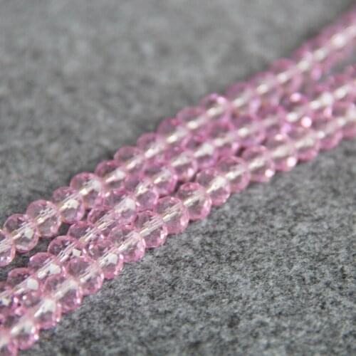 Faceted Pink Light Purple AB+ colorful glass Crystal beads stone beads loose Accessory Parts Fittings DIY Jewelry making design