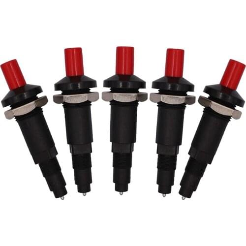 HOT-5Pcs Gas Heater One Outlet Piezo Igniter Spark Plug Push Button Igniter for Gas Outdoor Oven Fireplace Heater