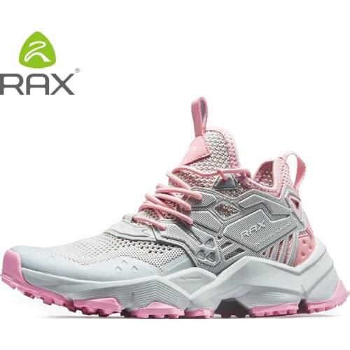 RAX New High Quality Men Outdoor Hiking Shoes Leather Non-slip Breathable Climbing Trekking Hiking Sneakers