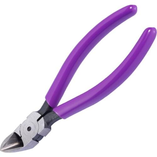 45 Degree Flush Cutter Plastic Diagonal Pliers Nipper For Plastic Electronic Component Jewerry Trimming Burrs