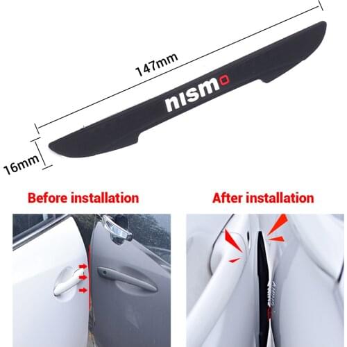 4 piece Car Door Side Sticker Car-styling Bumper Sticker For M Performance BMW mazda E34 E36 E39 E46 E52 E53 E60 E61 E62 X3 X4