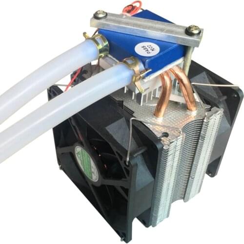 Small Chiller Semiconductor Refrigeration Chip Computer Water-cooled Radiator Water Circulation Within 15L for Fish Tank