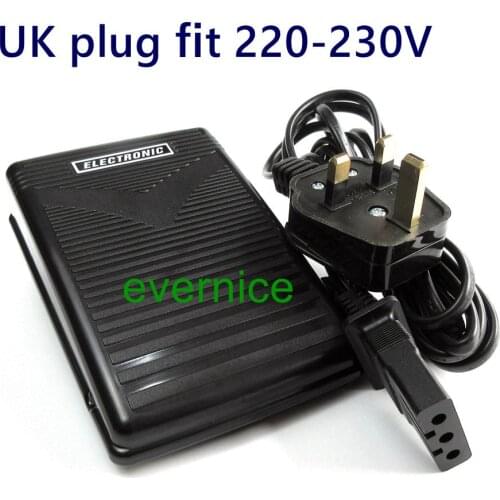 220V Uk Plug Foot Pedal For Brother 526D Bm2600 Nx200 Ps1000 Vx520 J00360051