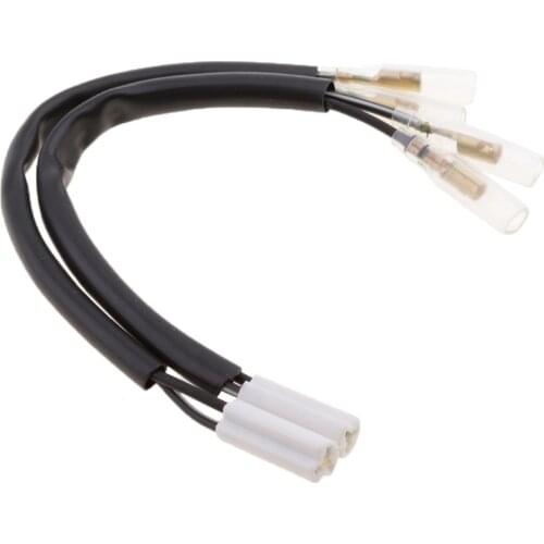 Turn Signal Wiring Adapter Plug Connectors Motorcycle Turn Signal Cable Wire For Yamaha FZ1 FZ6 FZ6R FZ8 600 R6 YZF R11998-2012