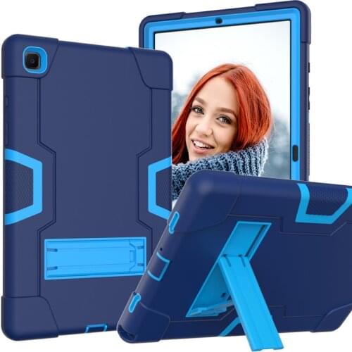 For Samsung Galaxy Tab A7 10.4 2020 SM-T500 T505 A 10.1 T510 Case Shockproof Kids Safe PC Silicon Hybrid Stand Full Body Cover