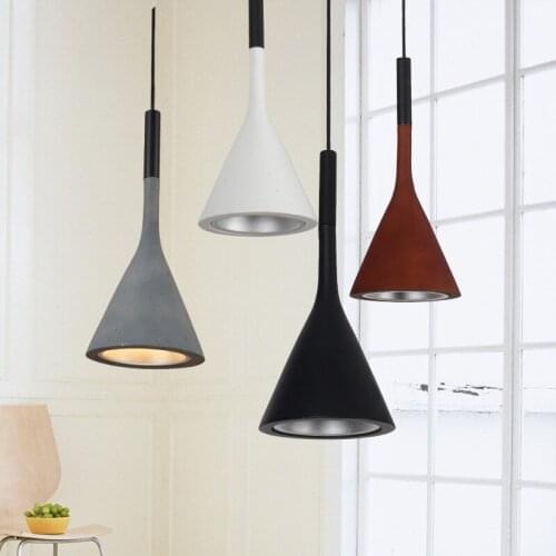 Modern Aplo Creative Imitation Cement Pendant Light Ceiling Lamp Chandelier Suspension Lamps PA0333