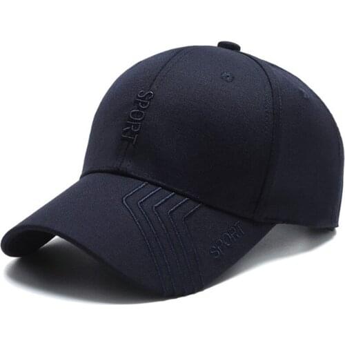2021 New Spring Cotton Baseball Caps For Men Adjustable Size Letter Embroidery Sports Cap Snapback Cap Male Bone Dads hat