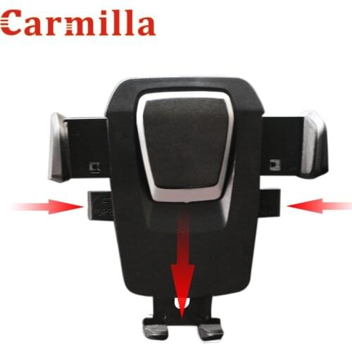 Car Phone Holder for Phone Air Vent Clip Mount No Magnetic Mobile Phone Holder Cell Stand Support for IPhone X 7 Xiaomi Huawei