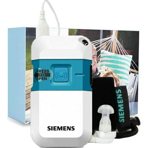 100%guarantee Siemens Digital Pocket Hearing Aid for Moderate to Severe Hearing Loss High Power Hearing Aids Mini Hearing Device