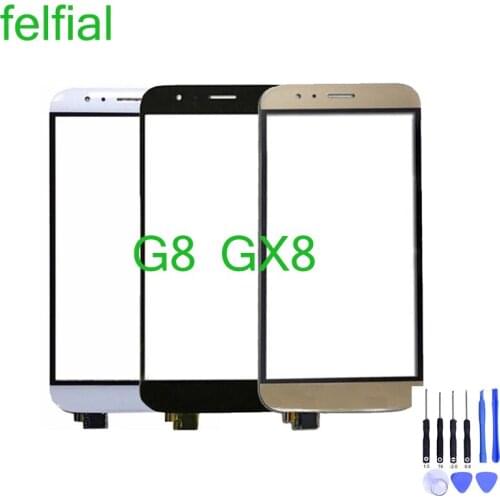 For Huawei G8 GX8 RIO-L01 RIO-L02 RIO-L03 Touch Screen Sensor Digitizer Glass Lens Front Panel G8 Touches
