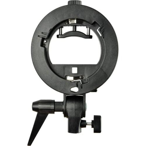 Godox S-Type Bowens Mount Speedlite Bracket for Godox V1 V860II AD200 AD400PRO TT600 Snoot Softbox