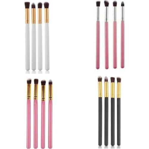 4pcs Professional Eyeshadow Base Blending Brush Set Makeup Cosmetic Tools