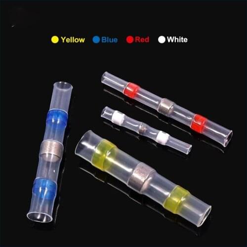 Pressure-free Solder Ring Waterproof Heat Shrinkable Tube Quick Connection Terminal Automotive Insulated Welding Wire Connector