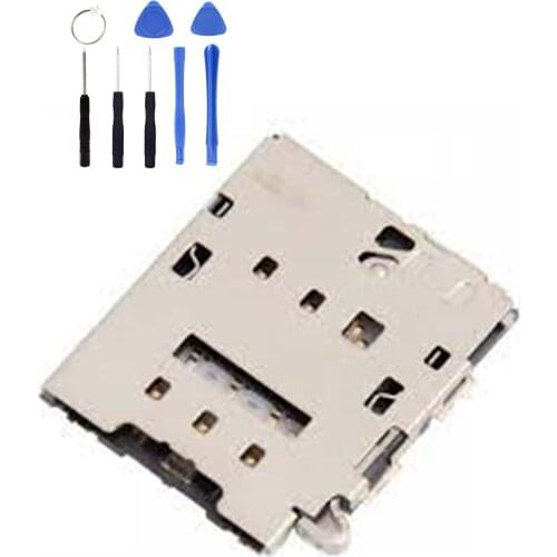SIM Card Connector sim Socket Holder SIM Card Slot Socket Repair Kit Gift FOR Samsung J5 PRİME G570