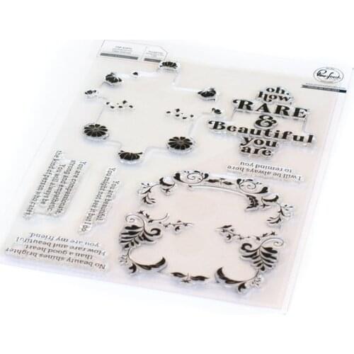 Rare Beautiful Flower Cutting Dies Stamps Scrapbook Dariy Decoration Stencil Embossing Template DIY Greeting Card Handmade