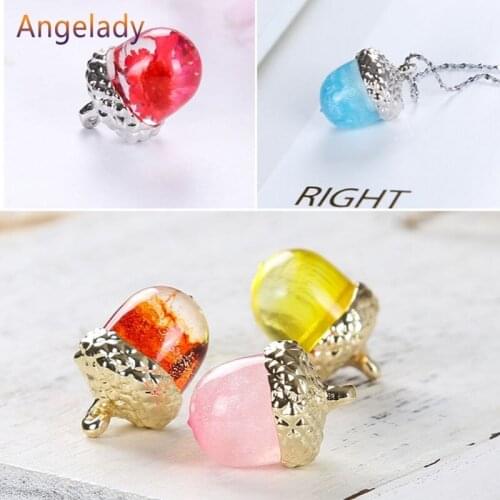 DIY Silicone Mold Pendant Cap Holder Epoxy Resin Jewelry Making Tools Necklace Molds 3D Solid Handmade Gifts Fondant Cake Bakery