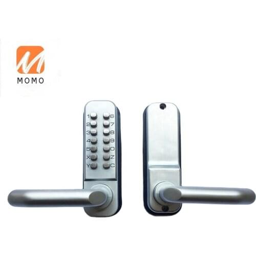 Waterproof Glass Lock Keyless Keyless Keyboard Password Mechanical Combination to Enter The Hotel Door Lock Furniture Lock