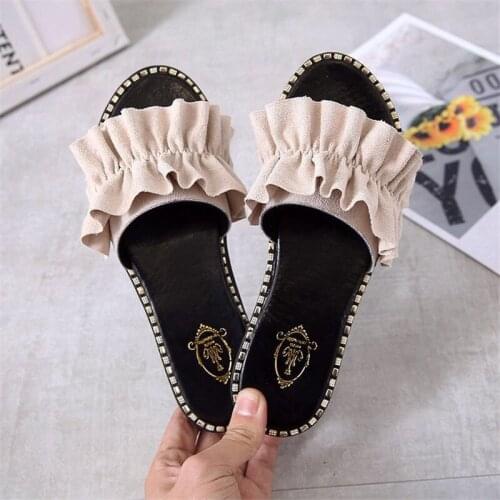 Hot new Woman Flat Shoes Comfortable Female Beach Sandals Women Flats Slippers Summer Casual Flip Flops Flowers