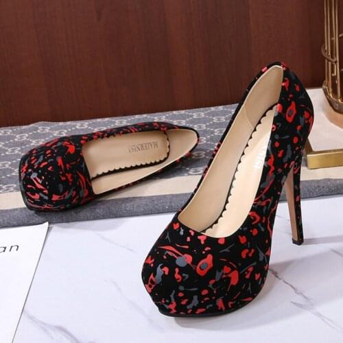 MAIERNISI Brand New 2020 Shoes Women Heels Womens Pumps Designer Dress Girls Fashion Big Size 46 Women Shoes Ladies High Heels