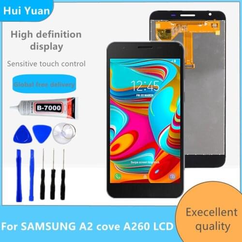 Lcd For Samsung Galaxy A2 Core A2Core A260 Lcd Display Touch Screen Digitizer Assembly For Samsung A260 SM-A260F/DS A260F A260G