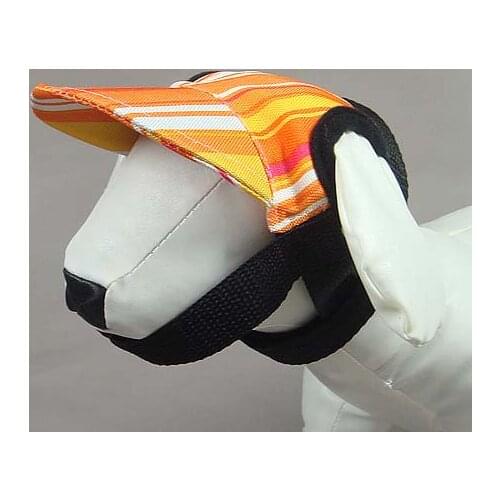 Fashion dogs cats strip sun hat accessories doggy baseball caps grooming pet dog cat hats S M L 1pcs