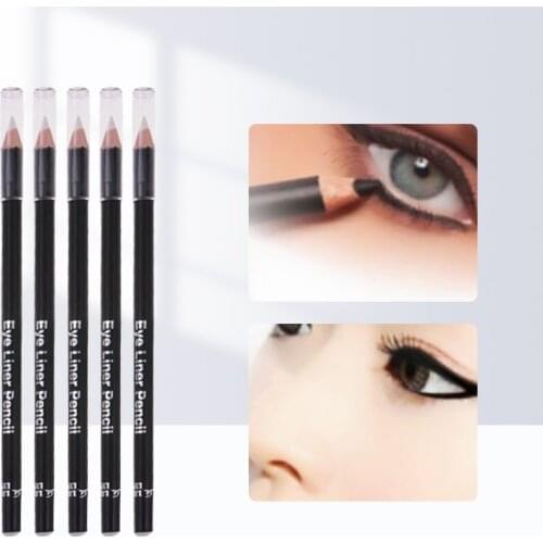 Black Eyeliner Makeup Smooth Eyeliner Pencil Easy Wear Eyes Brightener Waterproof White Eyes Liner Pencils