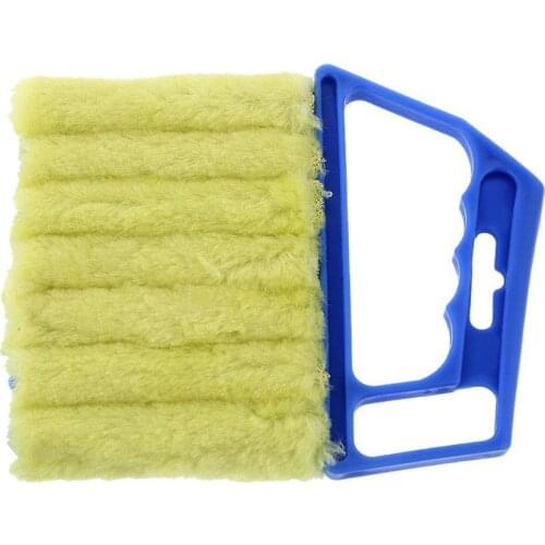 1PC Useful Microfiber Window Cleaning Brush Air Conditioner Cleaning With Washable Blind Duster Home Venetian Cloth Cleaner R8E8